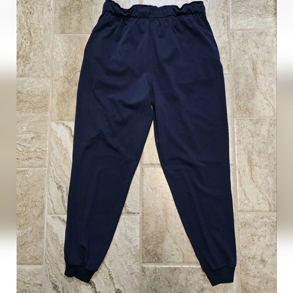 Lululemon Keep Moving Joggers Pants Women Size 10 True Navy Wicking Stretch - Picture 3 of 8